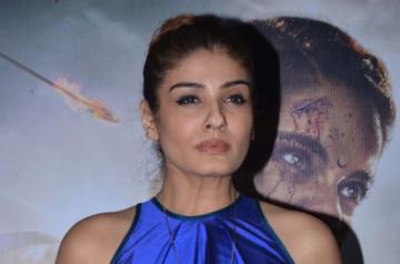 Raveena Tandon goes camping in the HImalayas