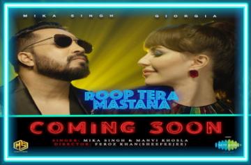 Giorgia Andriani on featuring in 'Roop tera mastana' remix video.