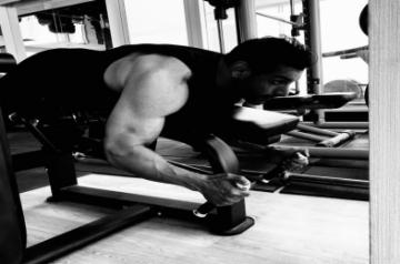 John Abraham turns on his beast mode.