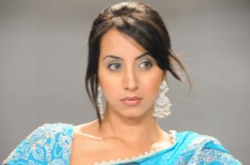 Hyderabad: Model Sanjjanaa Galrani. (File Photo: IANS)
