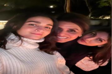 Riddhima Kapoor posts selfie with Alia Bhatt and mom Neetu Kapoor at Ranthambore resort