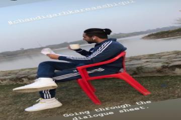 Ayushmann shares snapshot of his look in 'Chandigarh Kare Aashiqui'