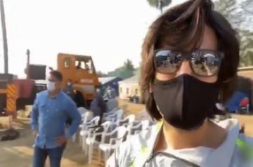 Kartik Aaryan shares glimpse from 'Dhamaka' set