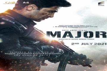 Sandeep Unnikrishnan-inspired film 'Major' to release on July 2 (Credit: Twitter)