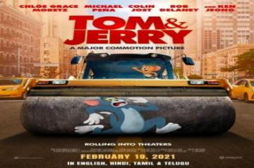 The much-hyped toon adventure film Tom & Jerry is set to release theatrically in India on February 19. The film will open in Hindi, Tamil and Telugu languages apart from the original English version.