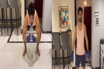 Varun Dhawan opted for animal flow to regain stamina post Covid.(photo:instagram)