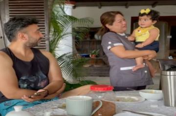 Shilpa Shetty's daughter makes 'musical debut' on Instagram