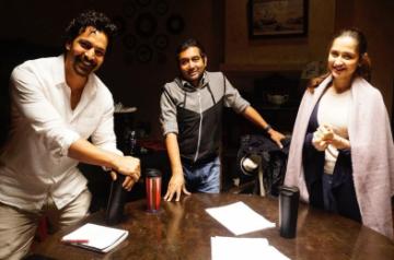 Sanjeeda Shaikh, Harshvardhan Rane wrap up 'Kun Faya Kun'.(photo:instagram)