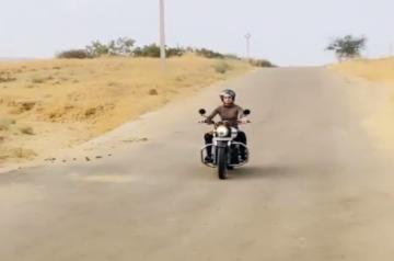Kriti Sanon reveals her biking fantasy.(photo:instagram)