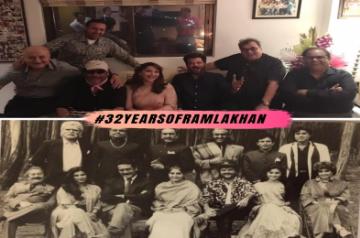 Madhuri Dixit recalls 'wonderful memories' as 'Ram Lakhan' turns.