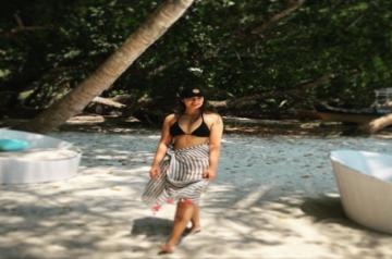 Ileana's Andaman beach stroll in black bikini  (credit: Instagram)