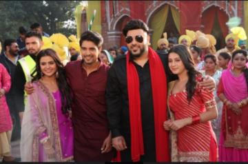 Badshah sings of people from Punjab migrating to Canada.