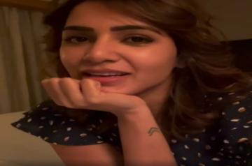 Telugu star Samantha Akkineni sent out love to her virtual family on Saturday after hitting the 15 million follower mark on Instagram. She posted a special video to thank her followers. (Instagram)