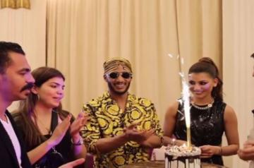 Actress Urvashi Rautela has shot her debut international music album titled Versace with Egyptian actor Mohamed Ramadan, and is naturally excited about it.