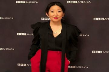 Sandra Oh calls for more help for Asian-American community.