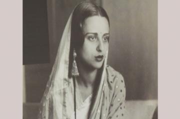 Amrita Sher-Gil in sarI. (Photo: Wikipedia)
