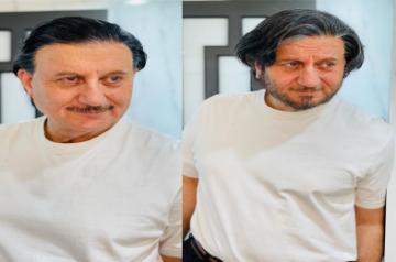 It seems like actor Anupam Kher is all set to don a role where his look is dramatically different. The actor took to Instagram to share two pictures, promising his fans that "something complex" is on the way.