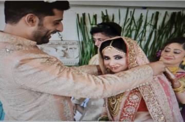 Urmila offers a glimpse into her 'precious mangalsutra moment' on fifth anniversary (Credit: Twitter)