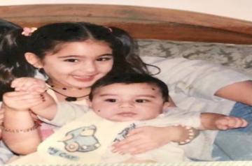 Actress Sara Ali Khan on the occasion of her brother Ibrahim Ali Khan's birthday on Friday has penned a hilarious note. She calls him Iggy Potter. (Instagram)