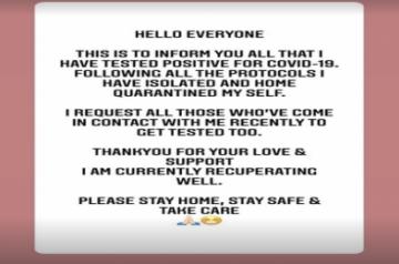 Pooja Hegde tests Covid-19 positive.(photo:instagram)