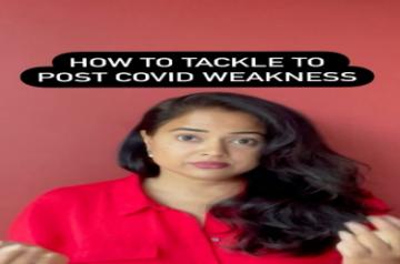 Sameera Reddy's tips to tackle post-Covid weakness.(photo:Instagram)