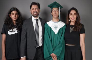 Madhuri Dixit is a proud parent as son Arin graduates from high school