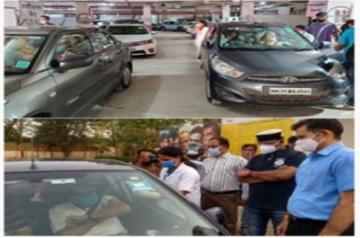 Namrata Shirodkar lauds drive-in vaccination centres in Mumbai, Bhopal  ( Credit : Namrata Shirodkar /instagram)