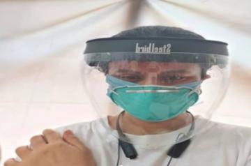 Rasika Dugal gets vaccinated for Covid-( Credit : Rasika Dugal/instagram)