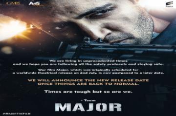 Release date of 'Major' postponed.(photo:Instagram)