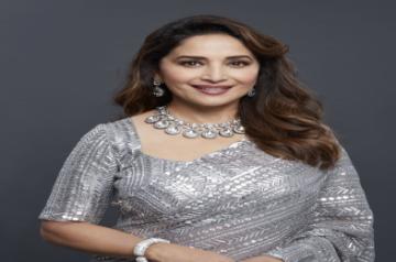 Madhuri Dixit is 'back on set', days after second dose of Covid vax