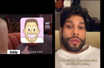 Siddhant Chaturvedi draws comparison with Joey Tribbiani.(photo:Instagram)