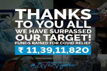 Anushka and Virat's Covid fundraiser effort surpasses target, raises over 11 crore