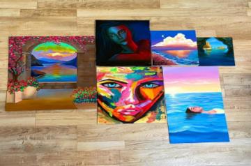 Janhvi Kapoor's painting skills reminds Dia Mirza of Sridevi (Photo:Instagram)