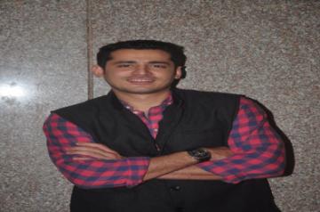 Mumbai: Actor Siddharth Sharma during the promotion of the film Crazy Cukkad Family in Mumbai on Dec 26, 2014. (Photo: IANS)