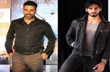 Akshay Kumar teams up with Suniel Shetty's son Ahan for new project.