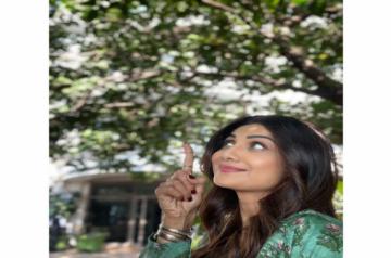 Shilpa Shetty: All of us being indoors helped ecosystem regain some balance.(photo:instagram)