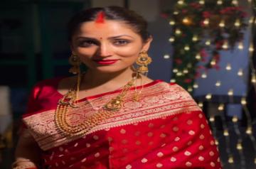 Yami Gautam shares her new bride look.(photo:instagram)