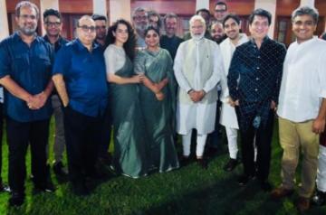 When Kangana, Ashwiny Iyer Tiwari twinned while meeting PM Modi(Photo:Instagram)