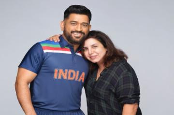 What A Shot! Farah Khan on what's it like directing M.S. Dhoni(photo:instagram)
