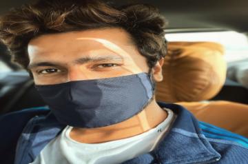Vicky Kaushal goes to work.(photo:instagram)