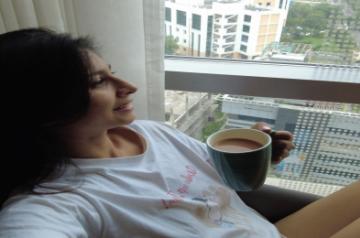Tanisha Mukerji tea-time is always a good time(Photo:Instagram)