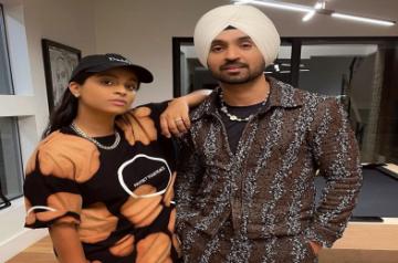 Diljit Dosanjh shares appreciation post for Lily Singh.(photo:instagram)