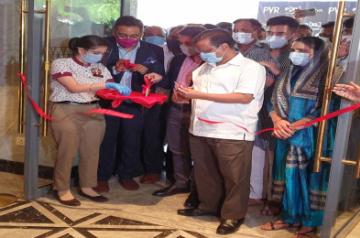 New Delhi : Chief Minister Arvind Kejriwal inaugurates 'Urban Place Making' initiative at The Iconic PVR Priya, Vasant Vihar in New Delhi on wednesday, August 25, 2021.(Photo: Anupam Gautam/IANS)