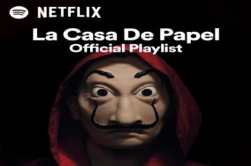 Spotify launches an exclusive 'Money Heist' destination with Netflix.