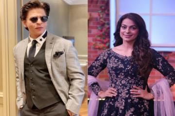 When Shah Rukh Khan arrived at Juhi Chawla's party at