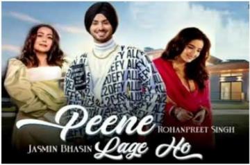 Rohanpreet Singh's first solo single 'Peene Lage Ho' ft. Jasmin Bhasin is out.