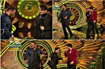 Salman Khan seen pulling Asim Riaz's leg in 'Bigg Boss 15' promo.