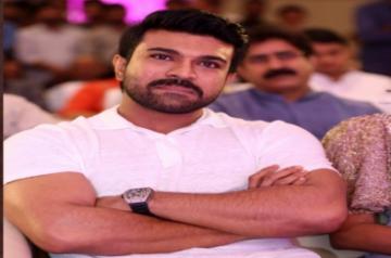 Telugu star Ramcharan Teja visits Puneeth's residence
