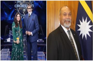 President of Nauru wants Big B's 'KBC13' bow-ties