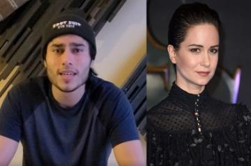 Katherine Waterston and Mendoza.